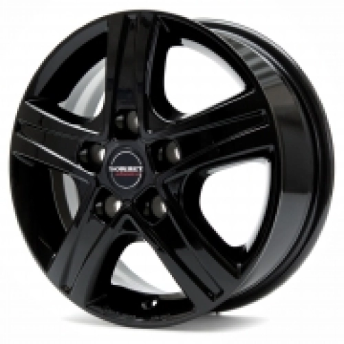 Borbet CWD W7 R17 PCD5x120 ET55 DIA65.1 gloss black